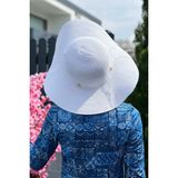Remsa Mayo Ekru Deniz Kabuklu Hasır Şapka Kadınlar İçin Hafif ve Nefes Alabilir Tasarım - Standart
