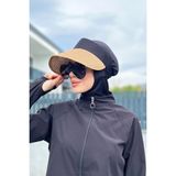 Remsa Mayo Katlanır Vizör Hasır Şapka Güneş Koruyucu Siperlik Camel Rş-44 - Standart - Kahverengi