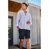Remsa Mayo Kısa Erkek Deniz Havuz Şortu Mayo Monogram Rks-010,Siyah 2Xl