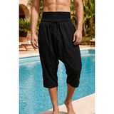 Remsa Mayo Şalvar Erkek Mayo Deniz Havuz Şortu RKS-012 Siyah - 4XL