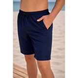 Remsa Mayo Spor Likra Kısa Erkek Deniz Havuz Şortu Mayo RKS-011 Lacivert - 5XL