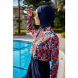 Remsa Mayo Tam Kapalı Tesettür Mayo R113 Batik