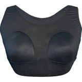 Remsa Mayo Tek Büstiyer Tesettür Mayo Rbus-01 Siyah Kadın İçin Esnek Askılı Model - 6XL
