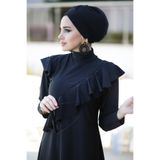 Remsa R-032 Fırfır Tasarım Tam Kapalı Likralı Tesettür Mayo