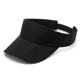 Remsa RS-109 Ayarlanabilir Rugan Vizör Şapka – UV Koruma, Spor & Golf & Tenis Siperlik, Unisex Güneşlik (Siyah, Standart)