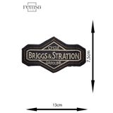 REMSATİC Ütü Ile Yapışan Arma - Patch - Briggs Yama Modeli (13cm X 7,5cm)