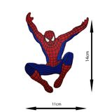 REMSATİC Ütü Ile Yapışan Arma - Patch - Yama Spiderman (büyük) Modeli