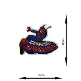 REMSATİC Ütü Ile Yapışan Arma - Patch - Yama The Amazing Spiderman Modeli (10cm X 8cm)