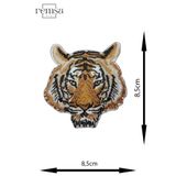 Remsatic Ütü Ile Yapışan Arma - Yama - Patch - Kaplan Modeli (8,5cm x 8,5cm)