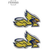 Remsatic Ütü Ile Yapışan Arma - Yama - Patch - Taraftar Kanarya Modeli (2 Adet)(6cm x 4,5cm)