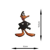 remsatico dıy craft Ütü Ile Yapışan Arma - Patch - Duffy Duck Modeli (9,5cm X 10,5cm)