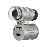 Remstdrk Iphone5 Için Uyumlu Kapaklı Lens Mikroskop Taşınabilir Mini Cep Boyutu LED Mikroskop NO.9882IP5II - 3.7Cm X 3.5Cm X 1.5Cm