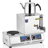 Remta 13 lt 1500 W K30 15 Model Tek Demlikli Elektrikli Çay Ocağı - Kahveci Takımı