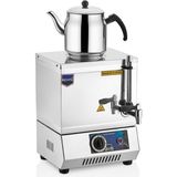 Remta 15 Model Tek Demlikli Elektrikli Çay Kazanı-çay Ocağı-13 Lt-ep01-pleytsiz Çay Ocağı Kazanı-1 Adet Demlik Hediye