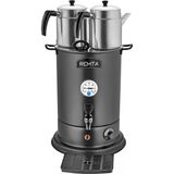 Remta 2 Demlikli Elite Çay Makinesi 20 Lt - El11 - Siyah (Demlikler Dahildir.)