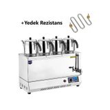 Remta Ep04 85 Model Dört Demlikli Elektrikli Çay Kazanı 43 Lt + Yedek Rezistans