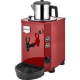 Remta Kırmızı Mini Jumbo 9 lt Tek Demlikli Çay Kazanı Makinesi