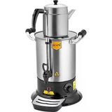 Remta Platin Model Tek Demlikli Çay Makinesi 9 Lt (Demlik Dahil) Paslanmaz Çelik Sanayi Tipi Profesyonel Çay Makinesi & Çay Otomatı & Çaycı & Çaymatik & Semaver