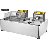 Remta R 102 8+8 lt Elektrikli Çiftli Endüstriyel Fritöz