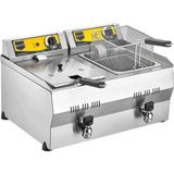 Remta R111 Elektrikli 5400 W 10+10 lt Isı Ayarlı Fritöz