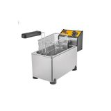 Remta R90 3 Lt Tekli Kapaklı Elektrikli Fritöz 2500 W Sanayi Tipi Patates Kızartma Makinesı