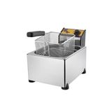 Remta R91 5 Lt Tekli Kapaklı Elektrikli Fritöz 2750 W Sanayi Tipi Patates Kızartma Makinası