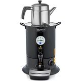 Remta Tek Demlikli Elite Çay Makinesi 10 lt Siyah (Demlik Dahil) - EL12