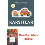 Remzi Kitabevi 3 Boyutlu Kitaplar - Karşıtlar (Ciltli) + Masallar - Hayır