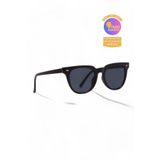 REN accesories Jones Siyah Güneş Gözlüğü Hafif Dikdörtgen Klasik Metal /ren Eyewear