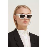 REN EYEWEAR BEYAZ GÜNEŞ GÖZLÜĞÜ 2024 KADIN MODERN YENİ SEZON REN EYEWEAR CİRO