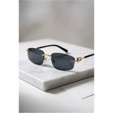 REN EYEWEAR DERLA Vers 2 Metal Saplı dikdörtgen Kadın Güneş Gözlüğü Kesme Cam UV400 Korumalı