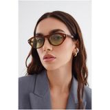 REN EYEWEAR Elara ver2 Kadın Güneş Gözlüğü UV400 Korumalı Hafif Siyah Çerçeve Açık Renk Cam popüler