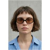 REN EYEWEAR Miux Kadın Siyah çerçeve soft renkli cam popüler Oval Güneş Gözlüğü – uv400