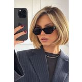 REN EYEWEAR Paris Siyah Cat Eye Kadın Güneş Gözlüğü – Uv400 Koruma