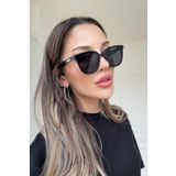 REN EYEWEAR Reyne Noire UV400 Korumalı, Hafif ve Şık Tasarımlı Geniş Çerçeveli Kadın Güneş Gözlüğü YENİ SEZON