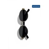 REN EYEWEAR Select Frame MIREVA Metal Oval Kadın Güneş Gözlüğü | Gold Çerçeve UV400 Korumalı
