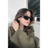 REN EYEWEAR Tiger Kaplanlı Güneş Gözlüğü Geometrik Yeni Sezon Popüler Kadin Gözlük / Ren Eyewear