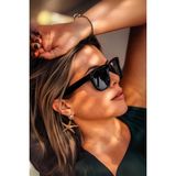 Ren Eyewear Unisex Reverse Ters Açılı Klasik Wayf Model Güneş Gözlüğü - Siyah