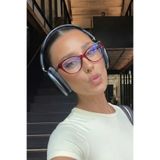 REN EYEWEAR VERONA CAT BORDO ÇERÇEVE küçük boy Popüler Mavi Işık Korumalı Blue Block Şeffaf Ekran gözlüğü 2025