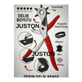 REN Juston 6 Başlıklı Döner Kemer Delme Pensesi