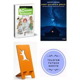 Ren Kitap 80 Günde Devrialem - Çocuk Klasikleri - Jules Verne + Kuzey Işıklarının Şarkısı + Telefon Tutucu