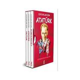 Ren Kitap Çocuklar Için Atatürk Seti - 3 Kitap Set + Mektup: Yazışmanın Hayli Ilginç Tarihi
