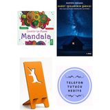 Ren Kitap Çocuklar Için Boyama - Mandala - Kolektif + Kuzey Işıklarının Şarkısı + Telefon Tutucu