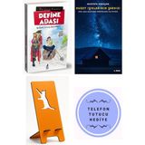 Ren Kitap Define Adası - Çocuk Klasikleri - Robert Louis Stevenson + Kuzey Işıklarının Şarkısı + Telefon Tutucu