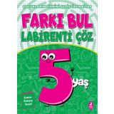 Ren Kitap Farkı Bul Labirenti Çöz - 5 Yaş