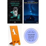 Ren Kitap Sherlock Holmes - Bir Suçun Portresi - Arthur Conan Doyle + Kuzey Işıklarının Şarkısı + Telefon Tutucu