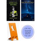 Ren Kitap Sherlock Holmes Korku Vadisi - Sir Arthur Conan Doyle + Kuzey Işıklarının Şarkısı + Telefon Tutucu