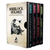 Ren Kitap Sherlock Holmes Roman Seti Ciltsiz 4 Kitaplık Kutulu Set Yazar: Sir Arthur Conan Doyle