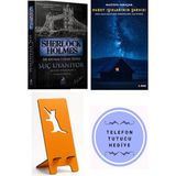 Ren Kitap Sherlock Holmes - Suç Uyanıyor - Bütün Hikayeler 1 - Sir Arthur Conan Doyle + Kuzey Işıklarının Şarkısı + Telefon Tutucu