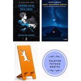 Ren Kitap Sherlock Holmes - Şüphenin Izinde - Arthur Conan Doyle + Kuzey Işıklarının Şarkısı + Telefon Tutucu